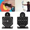 Metal Shooting Target Airsoft AEG GBB Rifle Pistol Gun Shooting Target Outdoor Tactical Hunting Practicing Training Accessories