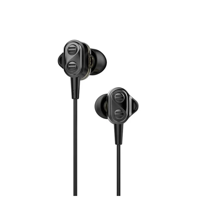 UIISII DT800 Hi-res наушники 2DD и 2BA 8 гибридная технология со звукоизоляцией HIFI тройной драйвер для mi и iphone телефон