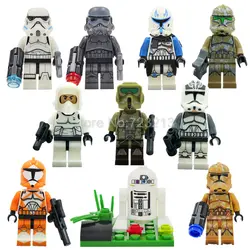 Одиночная продажа Starwars SY Decool LELE Sandtrooper фигурка конструктор солдатиков из блоков Набор Модель игрушки