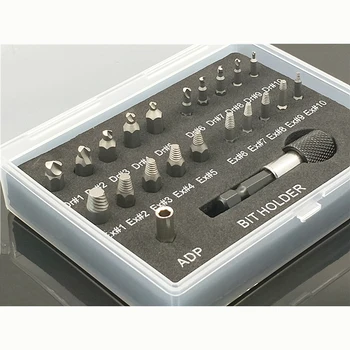 

22Pcs Set Extractor Screwdriver Remover Purpose Tools Disassemble Screws Bolt Stud Slip Teeth Damaged Demolish Stripped Broken