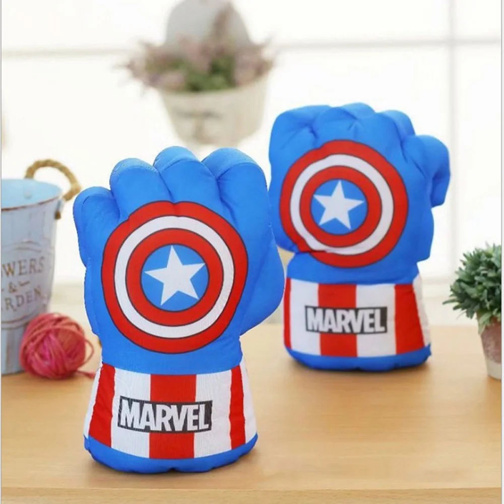 VEVEFHUANG Marvel Мстители эндшпиль невероятный супер герой фигурка паук халки игрушки Железный человек боксерские перчатки мальчик подарок Америка - Цвет: america
