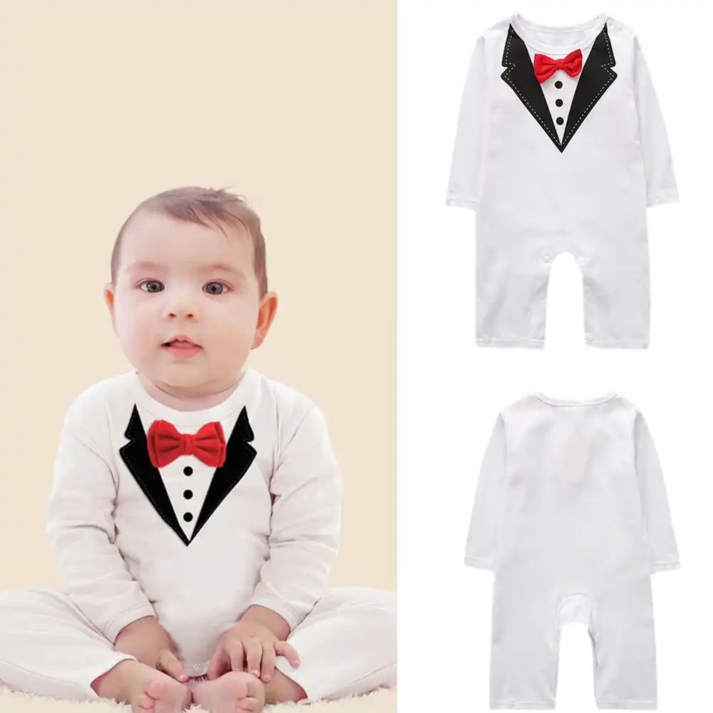 baby boy bowtie outfit