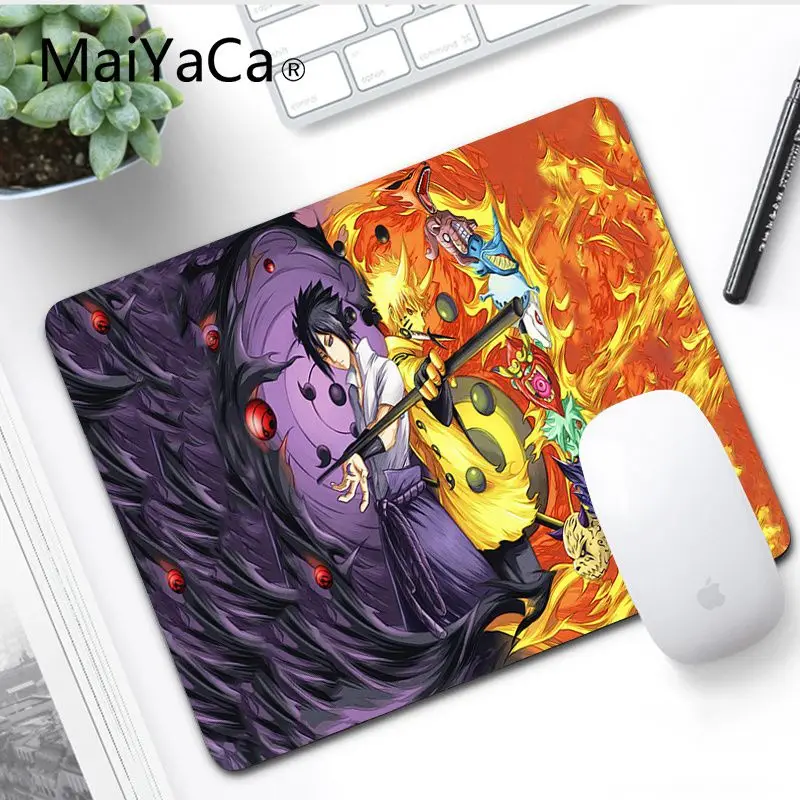 MaiYaCa Новинка Наруто Подгонянные коврики для мыши компьютерный Аниме Коврик для мыши и ноутбука большой коврик для мыши ПК компьютерный коврик