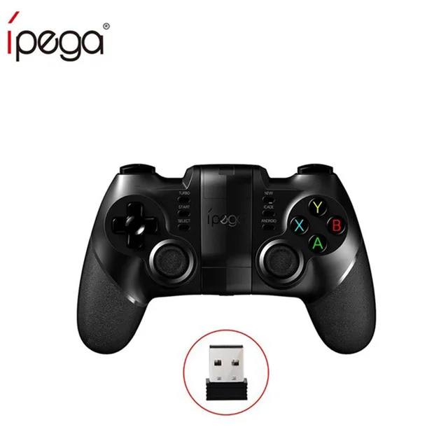 Ipega PG-9076/PG-9077 2,4G беспроводной Bluetooth геймпад игровой контроллер игровой джойстик+ турбо для смартфонов/планшетов/ТВ-приставок/ПК - Цвет: 2.4G with Receiver