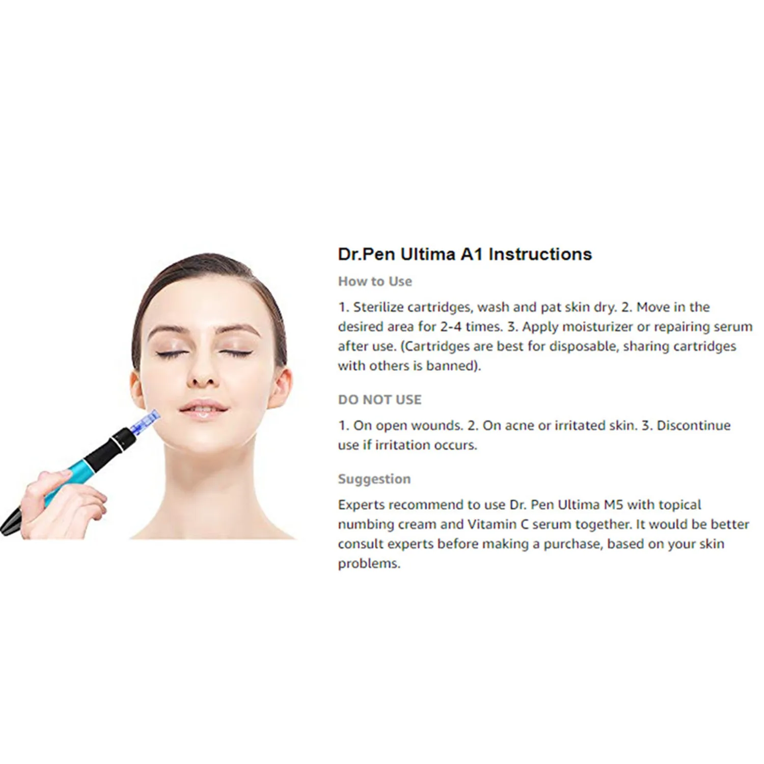 Горячая Проводной Dr.Pen Ultima Derma ручка профессиональное оборудование для красоты Полуперманентная вышивка Татуировка пистолет уход за кожей