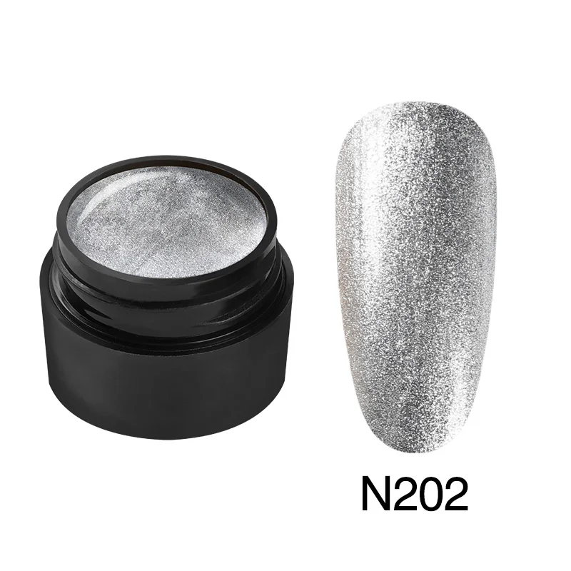 NF-N202 NAILWIND УФ-гель для ногтей, Блестящий Алмазный ослепительный Гель-лак для ногтей, гибридный Полупостоянный базовый топ, маникюрный набор - Цвет: NF-N202