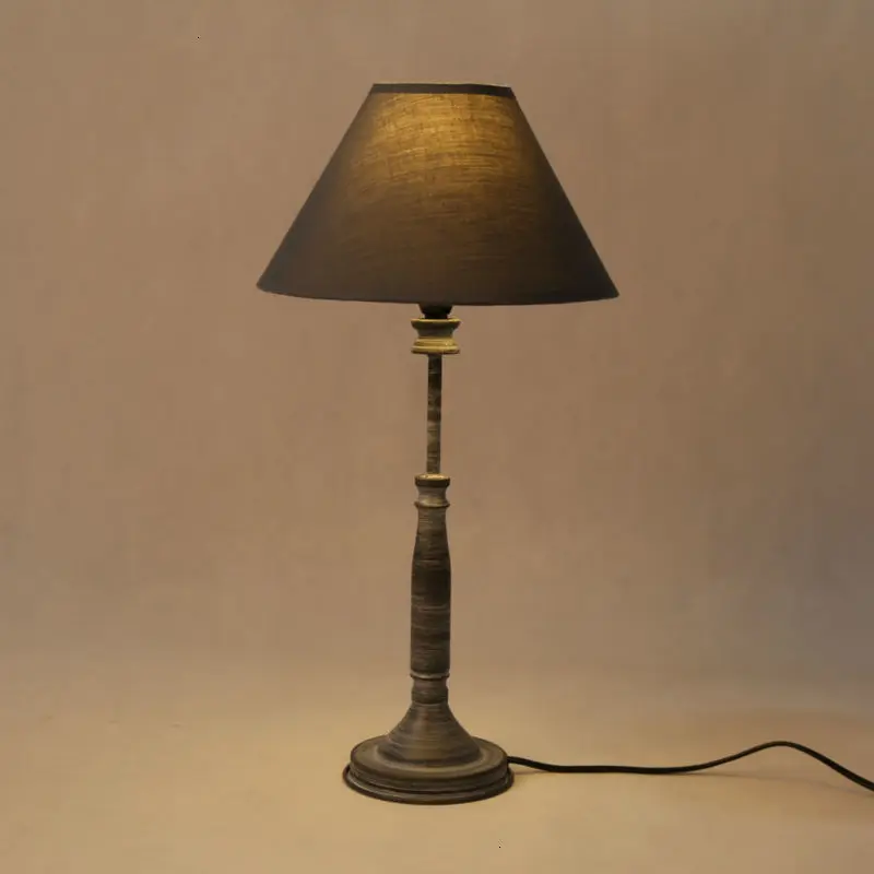 Simple Design Fabric Table Lamp Desk Lamp For Study deco maison