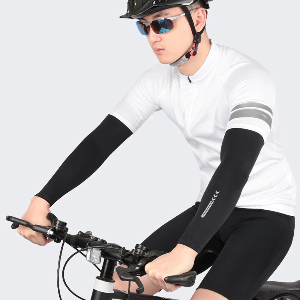 Manchons Bras, Couverture Bras Refroidissement UPF 50+ Bloc