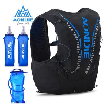 

AONIJIE Advanced Skin 12L Running Hydration Backpack Pack Bag Vest Soft Water Bladder Flask For Hiking Trail Cycling Marathon