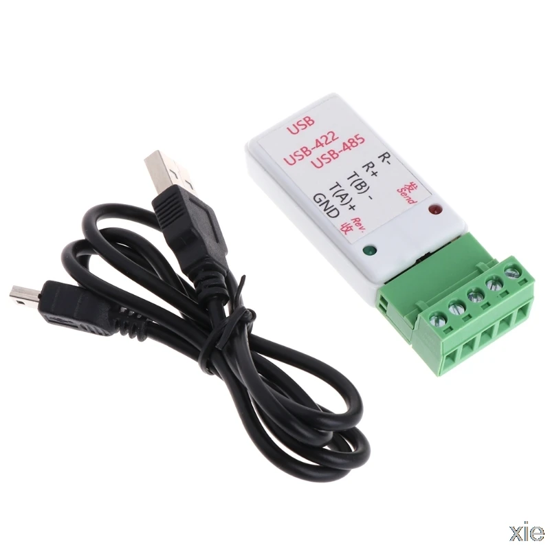 2 в 1 USB к RS422 и RS485 конвертер адаптер с CH340T поддержка 64b Win7 Linux