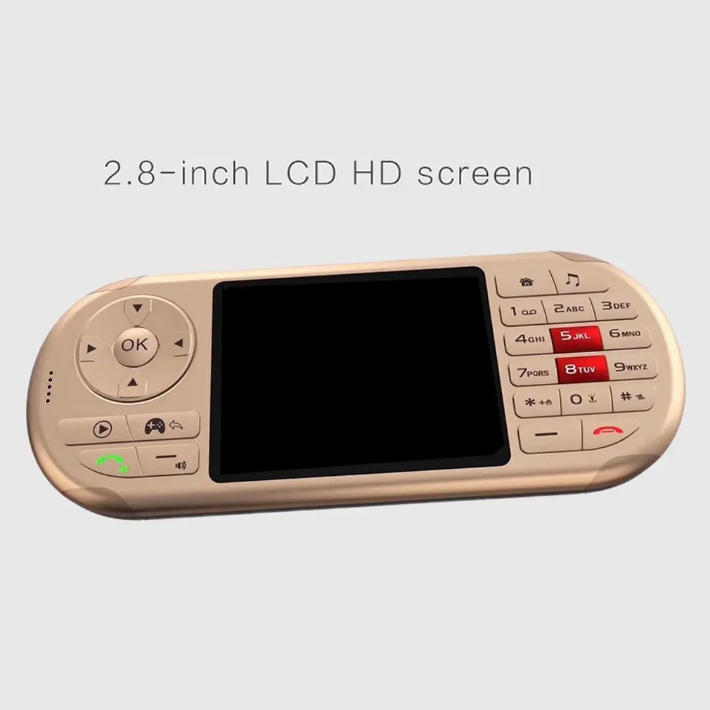2,8 дюймов ручной геймпад прямая Кнопка игровая консоль для psp 4 частоты 2G