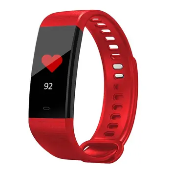 

Y5 Smart Bracelet Heart Rate Blood Pressure Monitor Tracker Fitness Tracker Smart Wristband Waterproof Smart Watch Pedometer