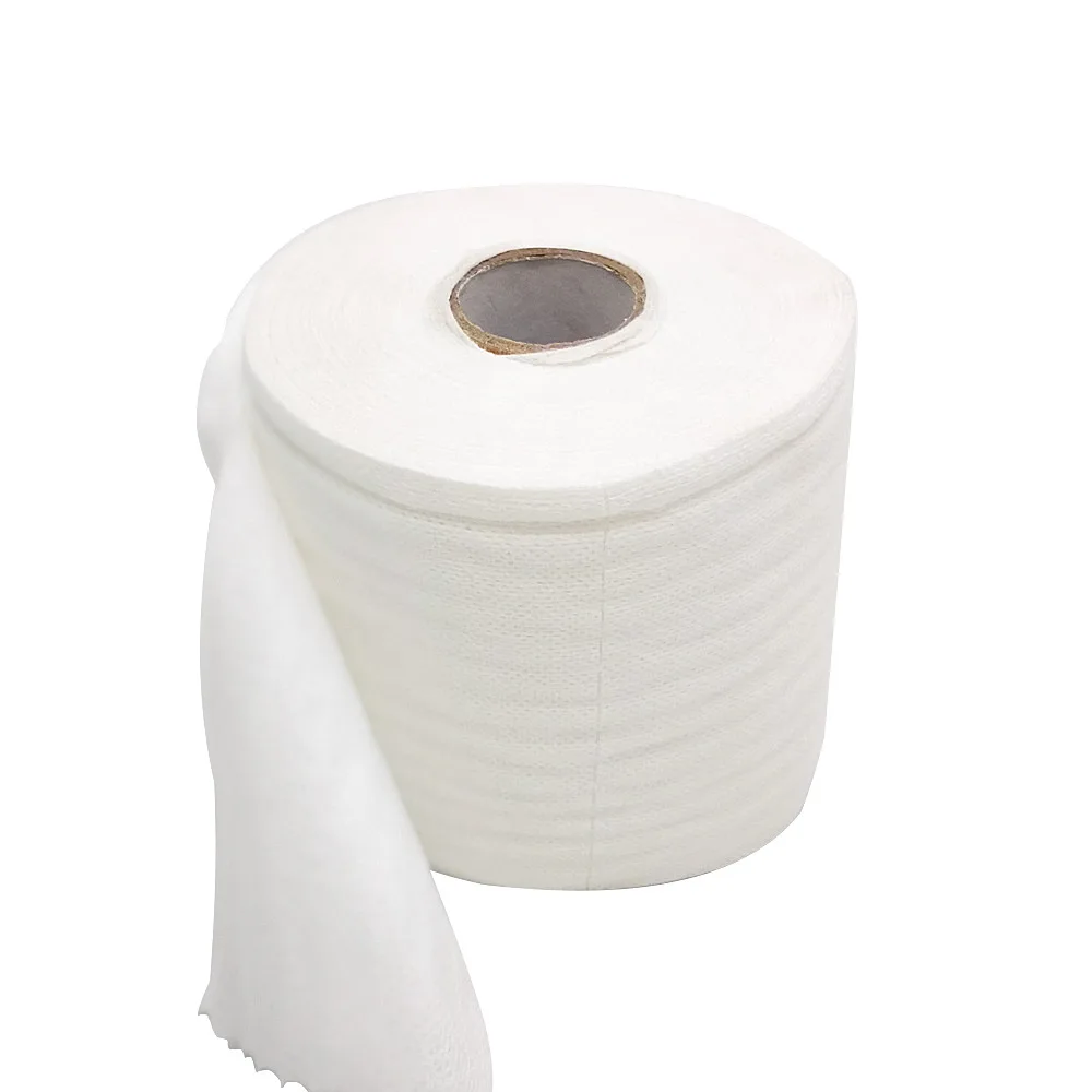 

Gen zhuang Cotton Pads Paper Disposable Washcloth Soft Towel Roll Non-woven Fabric Cotton Pads Network Pattern 4-Color Selectabl