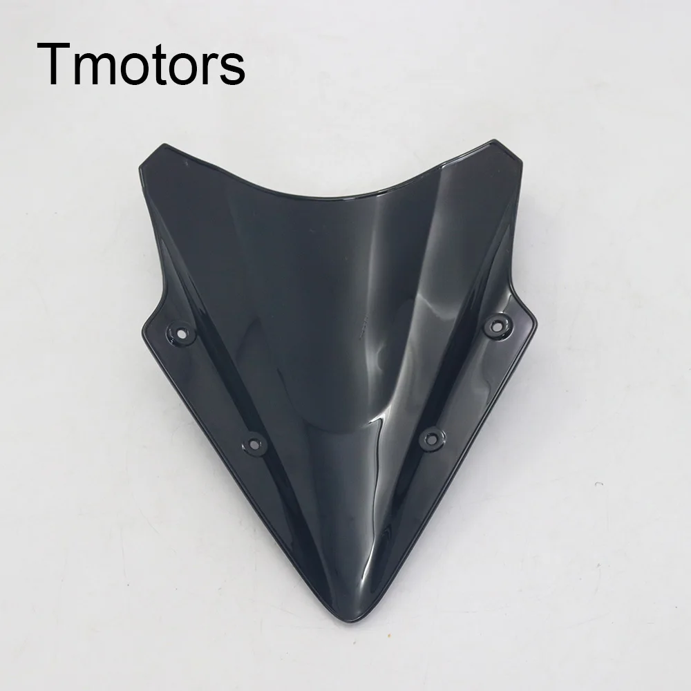 Двойной пузырь ветер экран лобовое стекло щит экран для Kawasaki Ninja 650 17 18 19