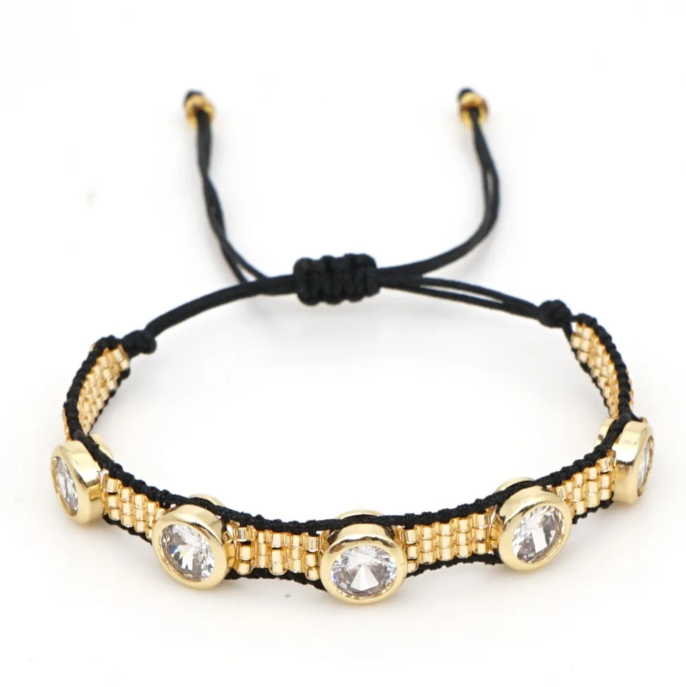 Go2boho Mexico Bracelets For Men Gold MIYUKI Bracelet Women Crystal Pulseras Mujer Moda Diy Jewelry Armband Wholesale