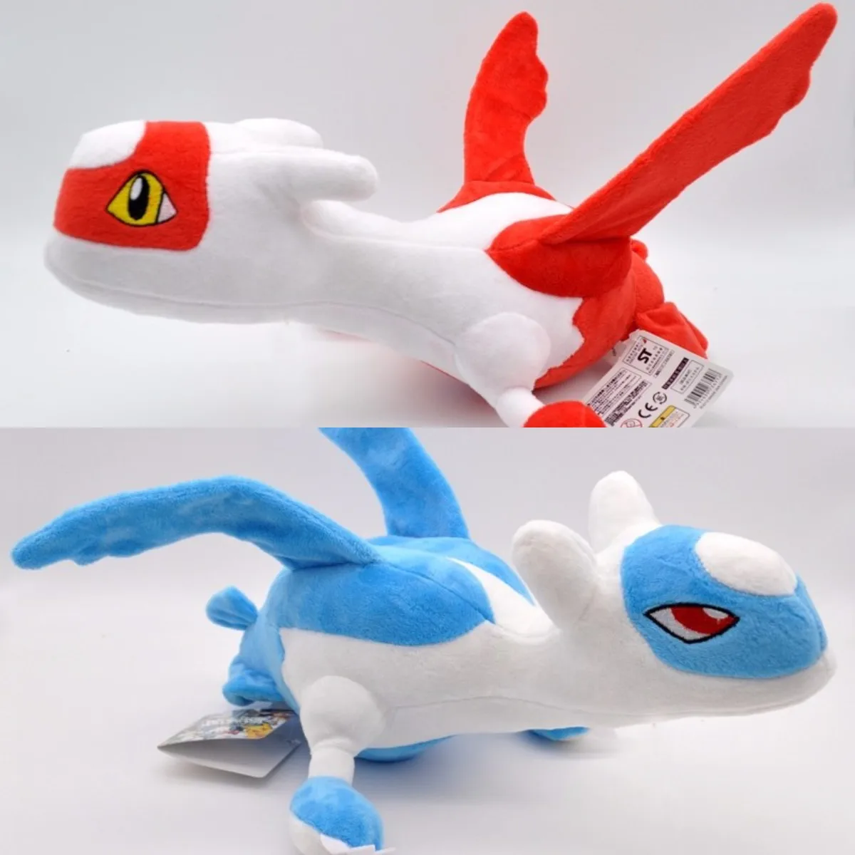 Takara tomy 30 см pokemon Magic Latias красная и синяя вода мягкая плюшевая кукла животные