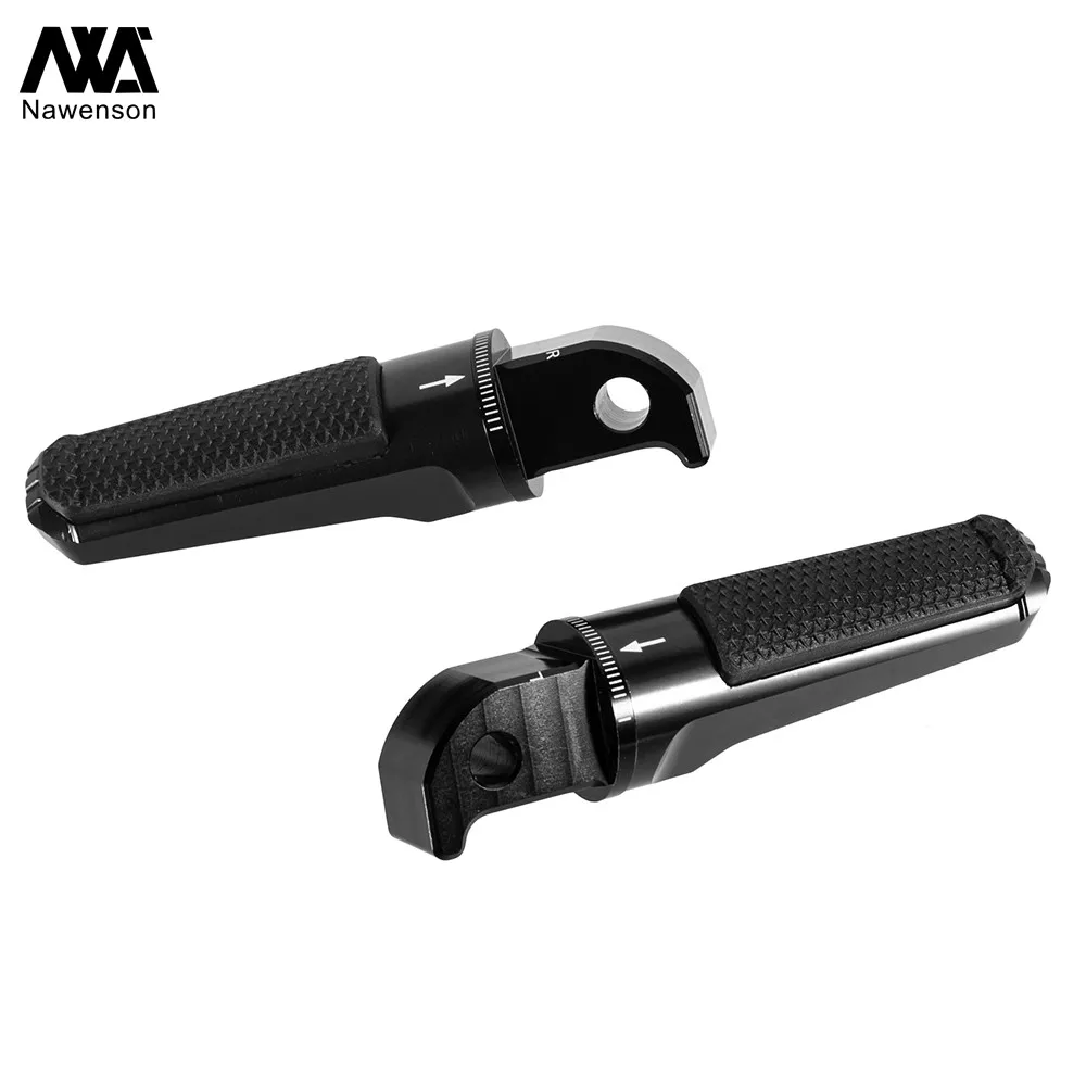 Motorcycle Foot Pegs Rear Passenger Footrests for MT07/MT09 2014-2020 for MT03/MT10 2017-2020 for YZF R3 2015 2016 2017 2018 2019 2020 Color : A 