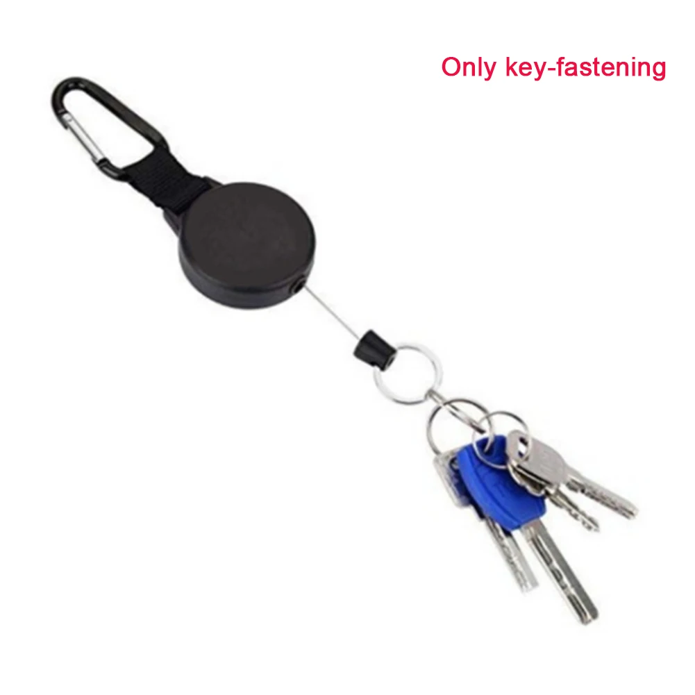 

Camping Retractable Sports Multifunction Buckle Hanging Outdoor Portable Hiking High Elasticity Carabiner Key Chain Climbing