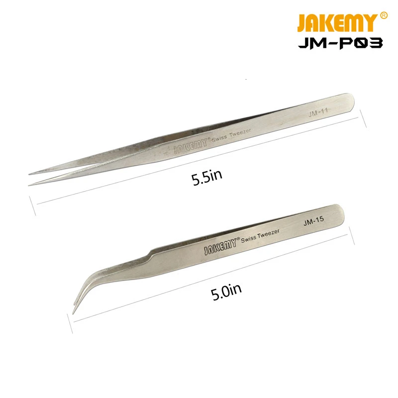 JAKEMY JM-P03 P04 Primary Finely Processed Portable DIY Repair Welding Tool Set soldering iron kit for mobile phone computer