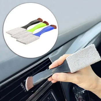 

Car Interior Cleaning Tool Auto Air Vent Exhaust Hole Dash Panel Dust Brush Ergonomic Design Detailing Durable