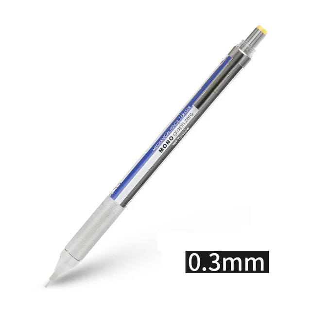 03Bluewhite TOMBOW 0,3/0,5 мм профессиональные механические карандаши, моно граф для рисования, графитовый чертёжный эскизный карандаш для школьных принадлежностей - Цвет: 03Bluewhite