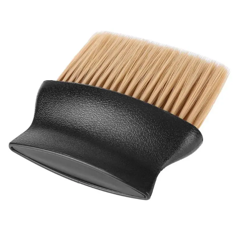 1 шт. пластиковая щетка для чистки волос 3D мягкое волокно для волос на шее метелка для лица парикмахерские инструменты для стрижки волос