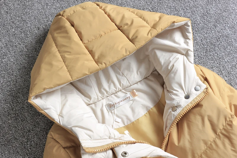 AYUNSUE новая осенне-зимняя куртка женская парка короткая пуховая хлопковая стеганая куртка женская куртка Корейская манто Femme 8838 KJ3349