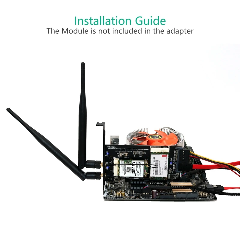 Mini PCI-E/MSATA SSD для PCI-E и SATA 2,5 адаптер со слотом для sim-карты для WiFi/3g/4G/LTE/Msata SSD
