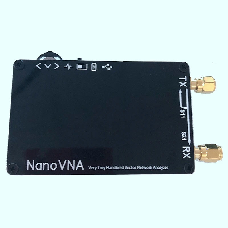 Для векторного сетевого анализатора Nanovna пресс-экран Hf Vhf Uhf Uv 50 кГц-900 МГц антенный анализатор заряжаемый
