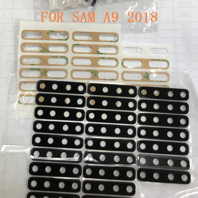 Electermi10/30/50/100 шт для SAM процессором обработки изображений g Galax y A9 Стекло Камера объектив с Стикеры Стекло линза для цифрового преобразователя A9