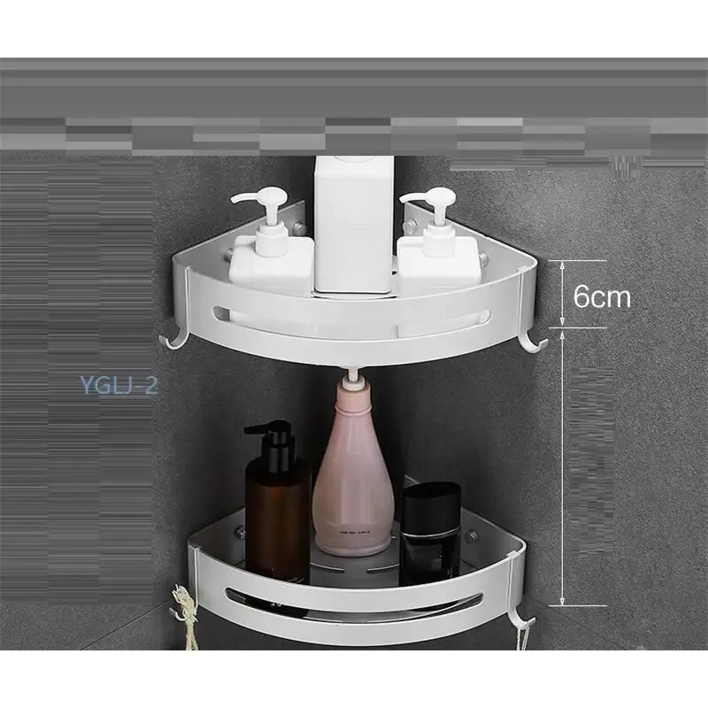 Version K Prateleira Repisas держателя фена для волос аксессуар Bagno Hoekplank Banheiro Salle De Bain полки для душа аксессуары Ванная комната полка - Цвет: Version K