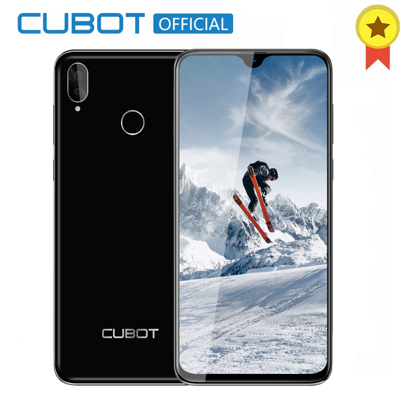 

Cubot R15 Pro Android 9.0 3GB RAM 32GB ROM Quad Core 6.26"Waterdrop Screen Smartphone 13MP 3000mAh Fingerprint Face ID Cellphone