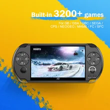 

X1 x9 x12 handheld game console PSP nostalgic GBA NES handheld game console 5 inch large screen hand