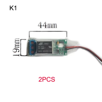 

2PCS K1 Electronic Relay Switch Module Max 5V 20A LED/Camera/Smoking Controller Servo Signal Input PWM Switch For RC Drone