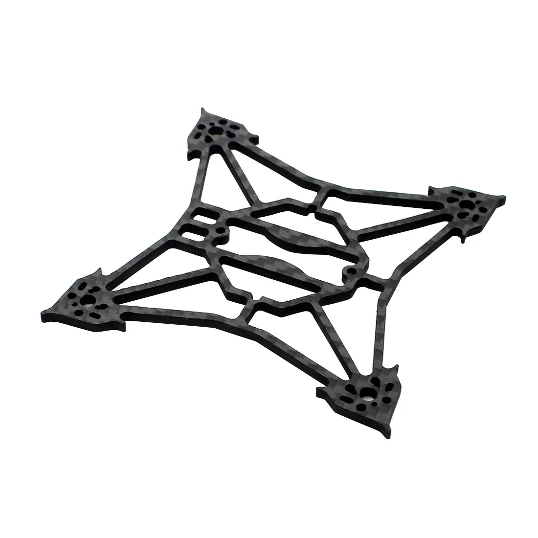 Happymodel Larva X Frame Kit 100 мм Колесная база 2-3S 2,5 дюймов бесщеточный FPV гоночный Дрон 3 мм стойка из углеродного волокна