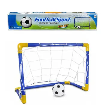 

Outdoor Children Toy DIY Assembled Football Goal Soccer Shooting Game Set Gift