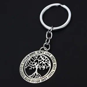 

12PC Tree Of Life Keychain Tree Of Life Key Chain Tree Of Life Keyring Women Girls Love Jewelry Wedding Party Gifts Accessories