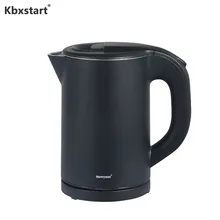 Kbxstart Электрический чайник из нержавеющей стали, чайник для быстрого кипячения, кухонный чайник, Не оставляющий отпечатков пальцев