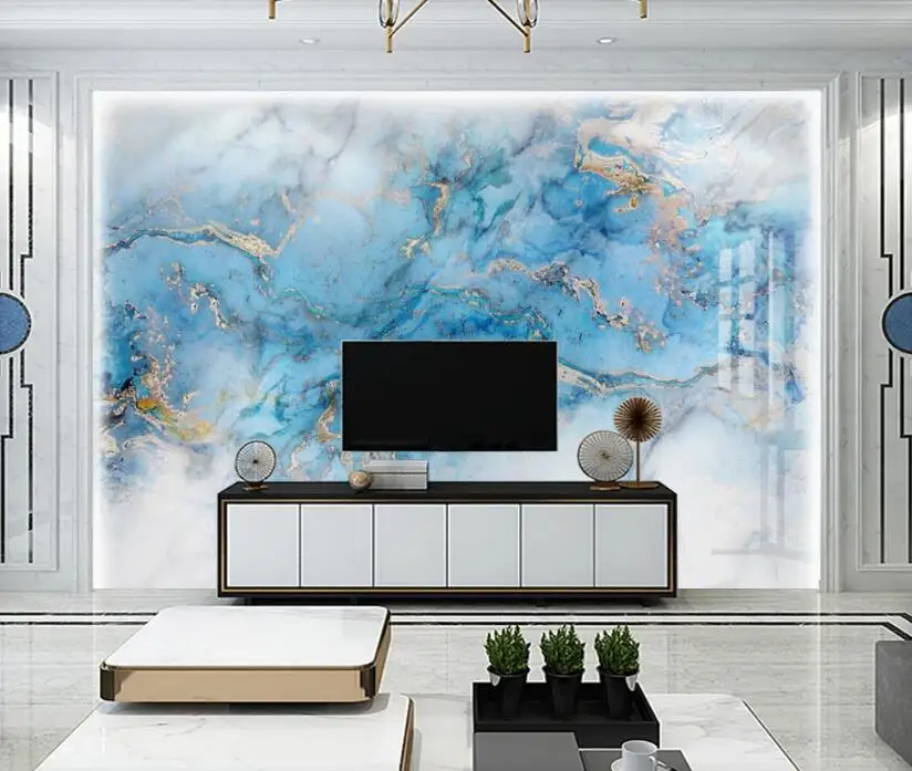 Beibehand-papel de parede com pedra personalizada, decoração