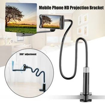 

Mobile Phone High Definition Projection Bracket Adjustable Flexible All Angles Phone Tablet Holder GK8899