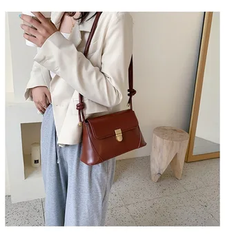 

Retro armpit bag French bag PU senior sense niche 2020 new shoulder bag female bag messenger bag