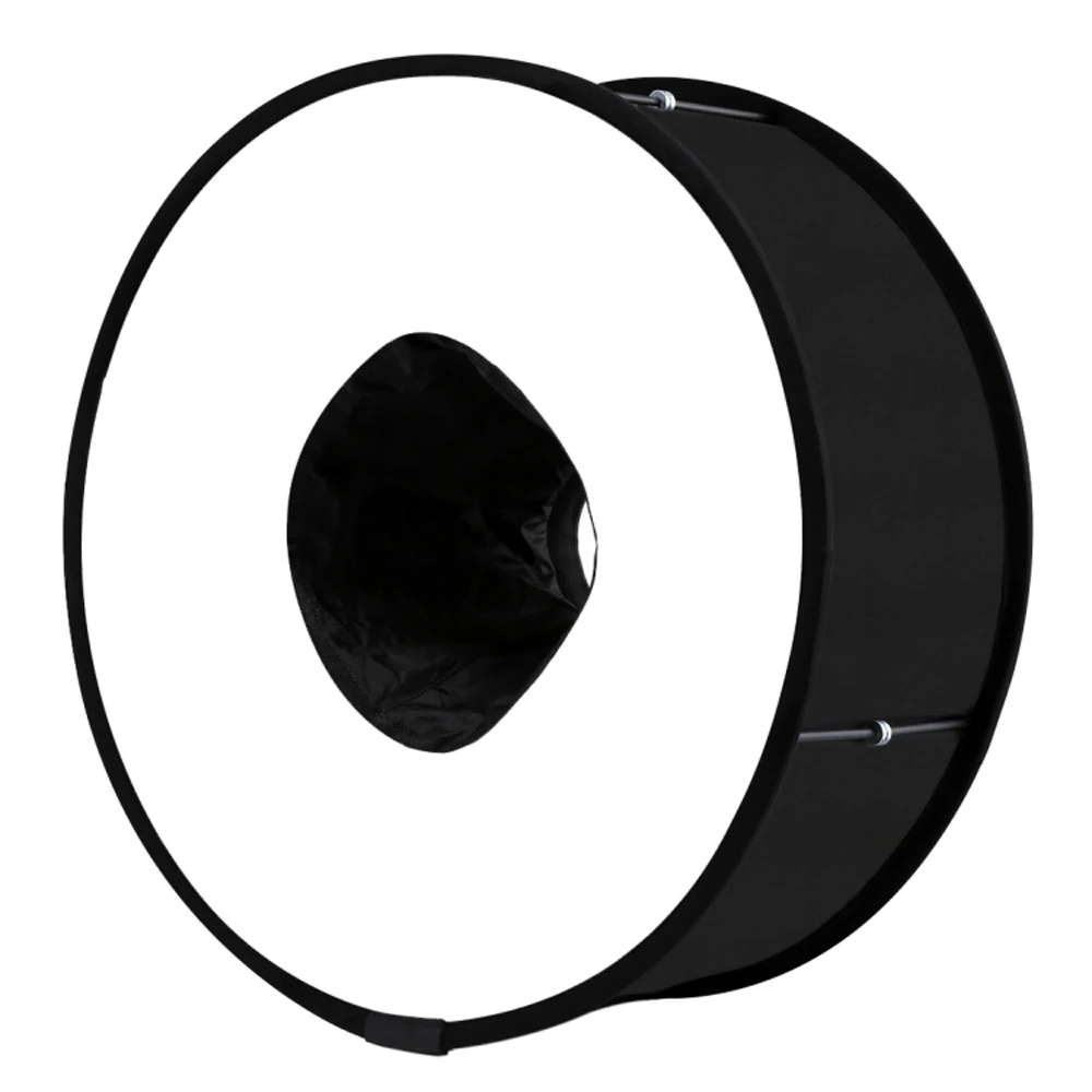 45 см кольцевой софтбокс Speedlight Круглый Стиль Flash Light Shoot софтбокс складной мягкий Рассеиватель Вспышки