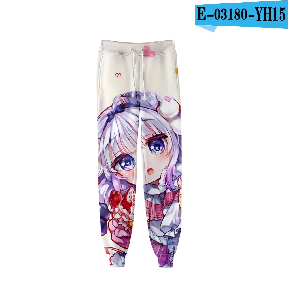 Miss Kobayashi's Dragon Maid Pantalon Femme спортивные узкие брюки высокого качества модные популярные трендовые удобные повседневные брюки - Цвет: As shown