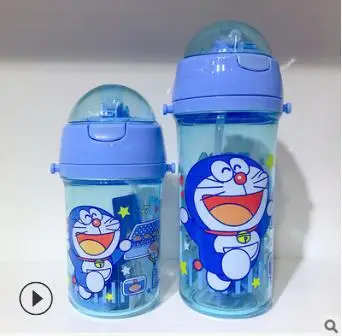 Горячая печатных hello kitty моя бутылка веревка мультфильм Спортивная для питья вода бутылка для детей подарок кормления - Цвет: Зеленый