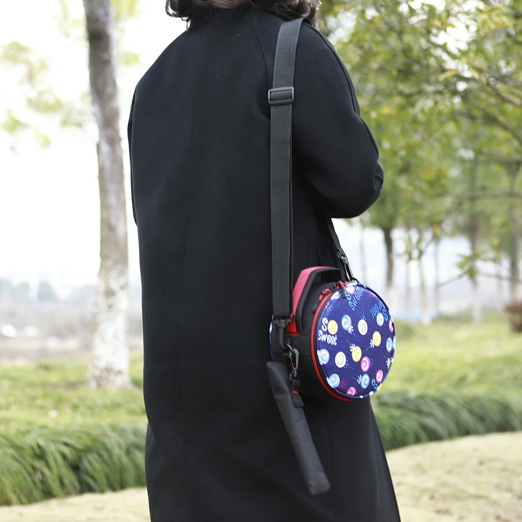 6Inch Lotus Steel Tongue Drum Hand Pan Drum Percussion Instrument w/ Mallets & Carrying Bag for Personal Meditation Yoga Zen