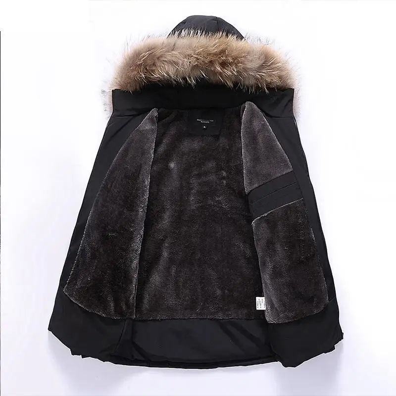 Зимняя мужская куртка больших размеров из плотного флиса с капюшоном 7XL 8XL теплая куртка больших размеров 5XL 9XL Мужская свободная парка