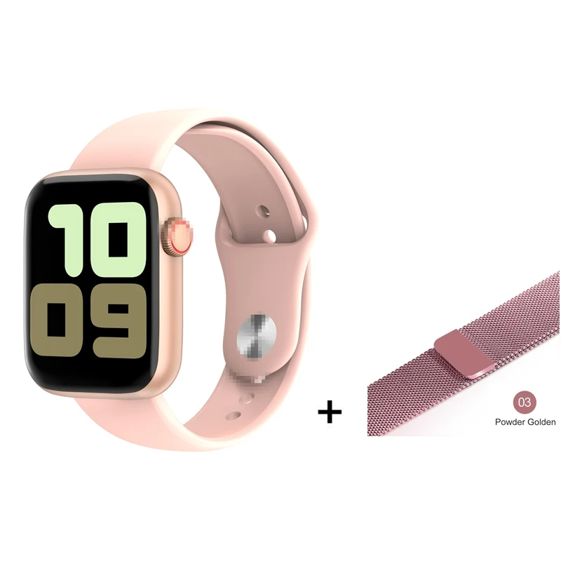 pin sil A pin ste Новинка iwo 16 Смарт Браслет 1:1 44 мм часы 5 W75M W75 кислородный ЭКГ кровяное давление пульсометр Шагомер Умные часы - Цвет: pin sil A pin ste
