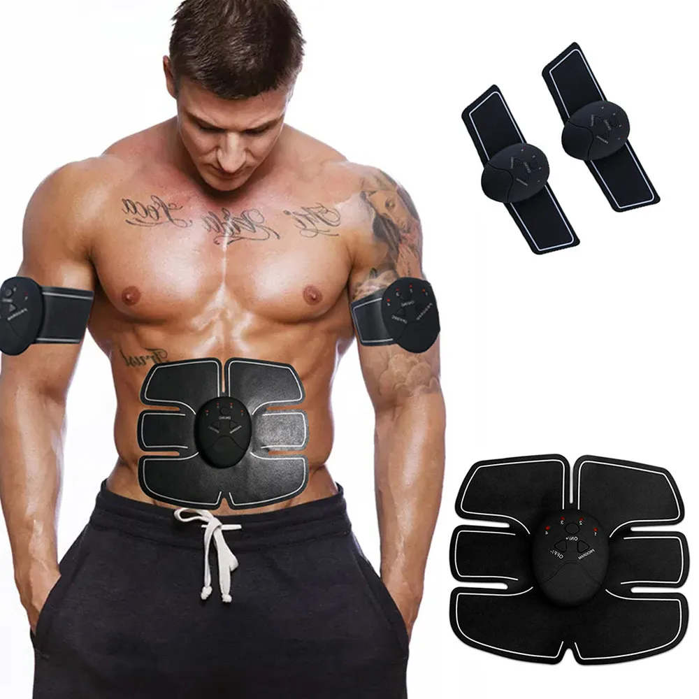 

Electric Abdominal Muscle Stimulator Buttocks EMS Wireless Buttocks Hip Trainer ABS Stimulator Fitness Body Slimming Massager