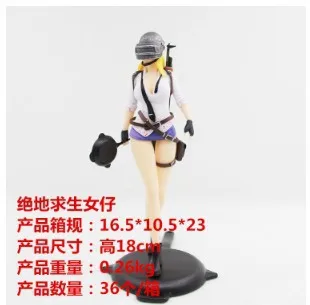

Anime Jedi Survival Prosperous Eating Chicken Tonight Battle Royale Flat-bottom Pot Girl'S Garage Kit