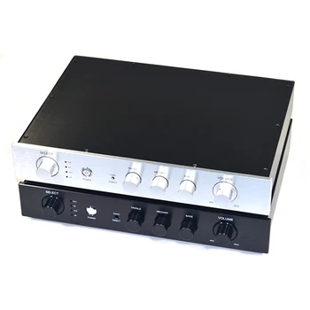 

E300 pre-amplifier, straight-through bile taste balanced output, audiophile-grade HiFi high school bass tone pre-amplifier